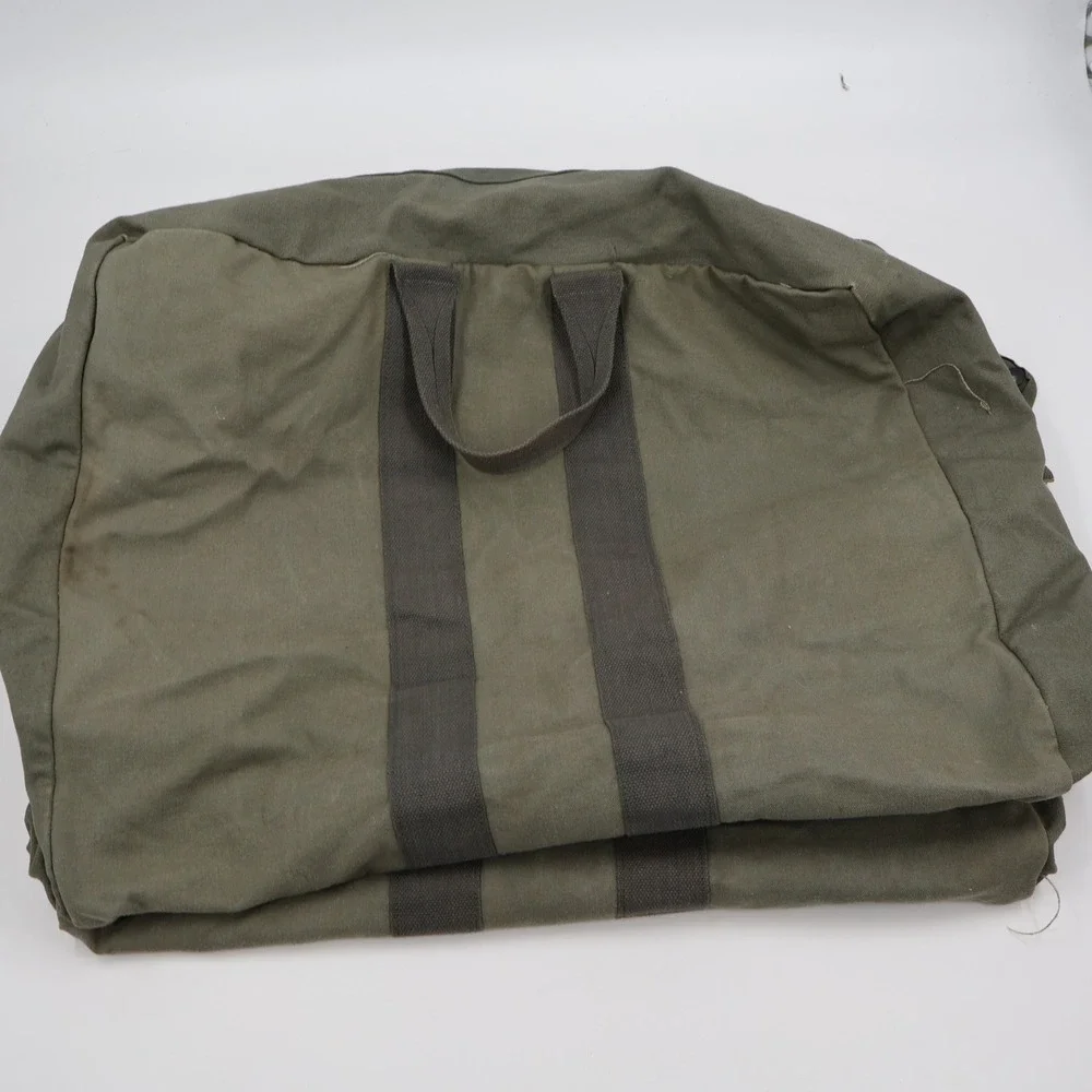 Tennier Industries Flyer's Kit Bag Unisex Large Olive Drab Canvas 1982 Military